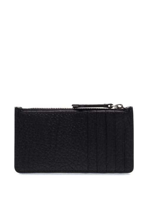 Black calf leather wallet MAISON MARGIELA | S56UI0143P4455T8013